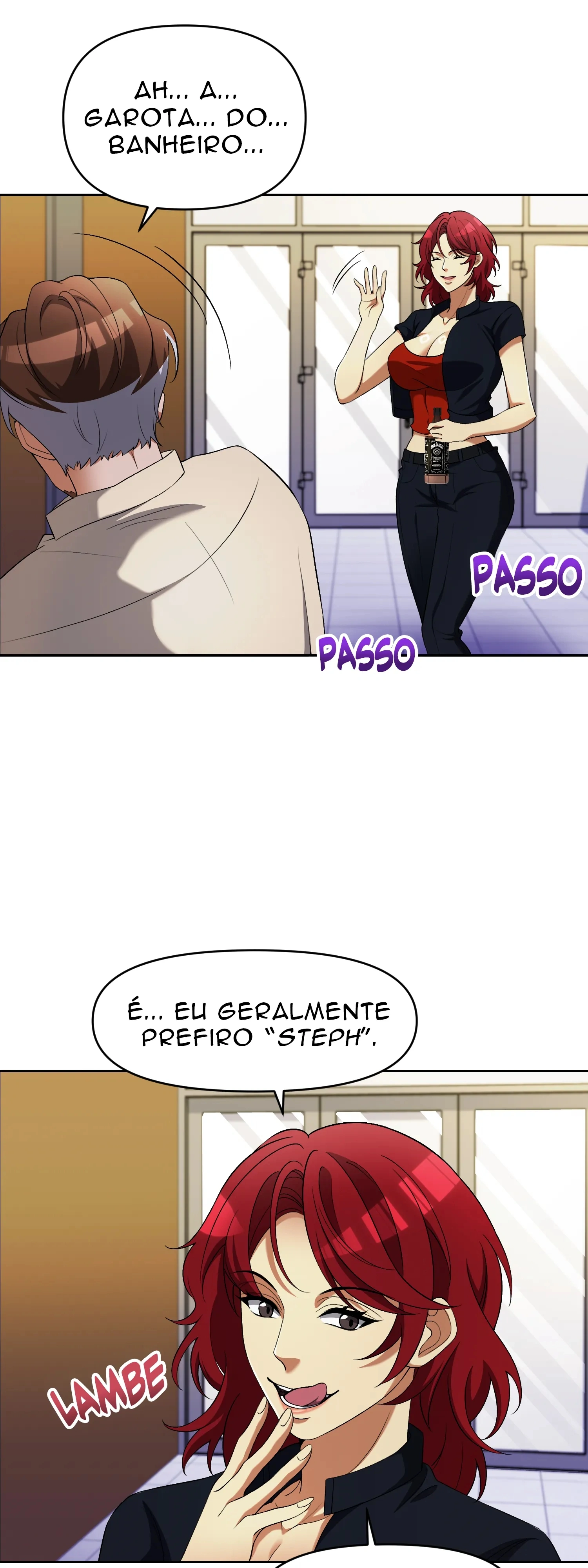 Viagem no banco de trás com minha madrasta Capítulo 13 Página 6