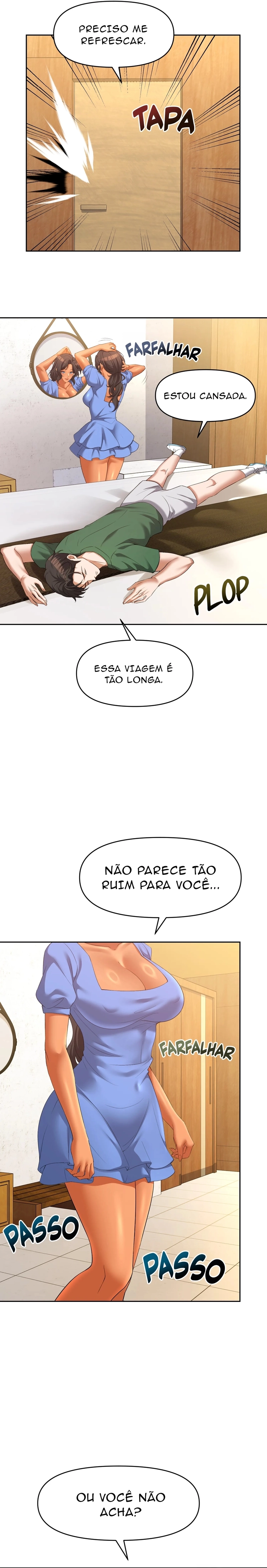 Viagem no banco de trás com minha madrasta Capítulo 5 Página 4