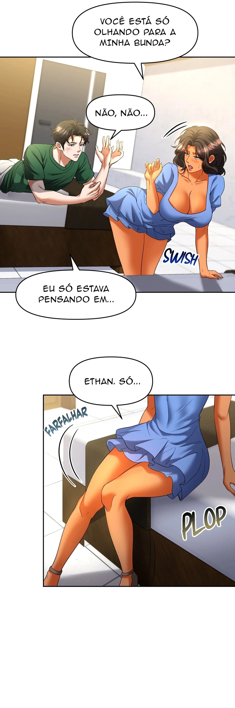 Viagem no banco de trás com minha madrasta Capítulo 5 Página 6