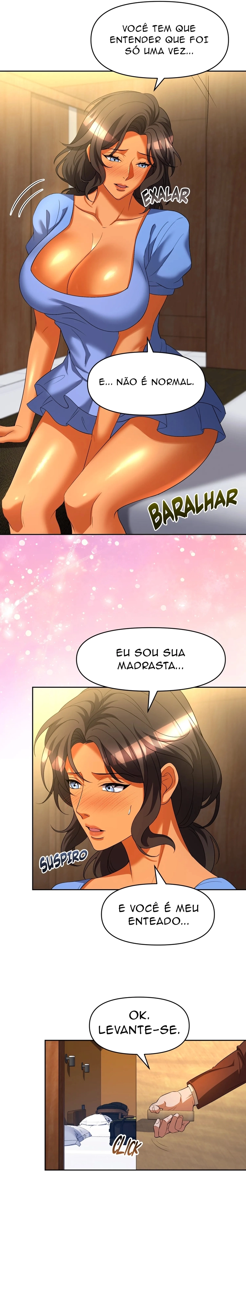 Viagem no banco de trás com minha madrasta Capítulo 5 Página 7