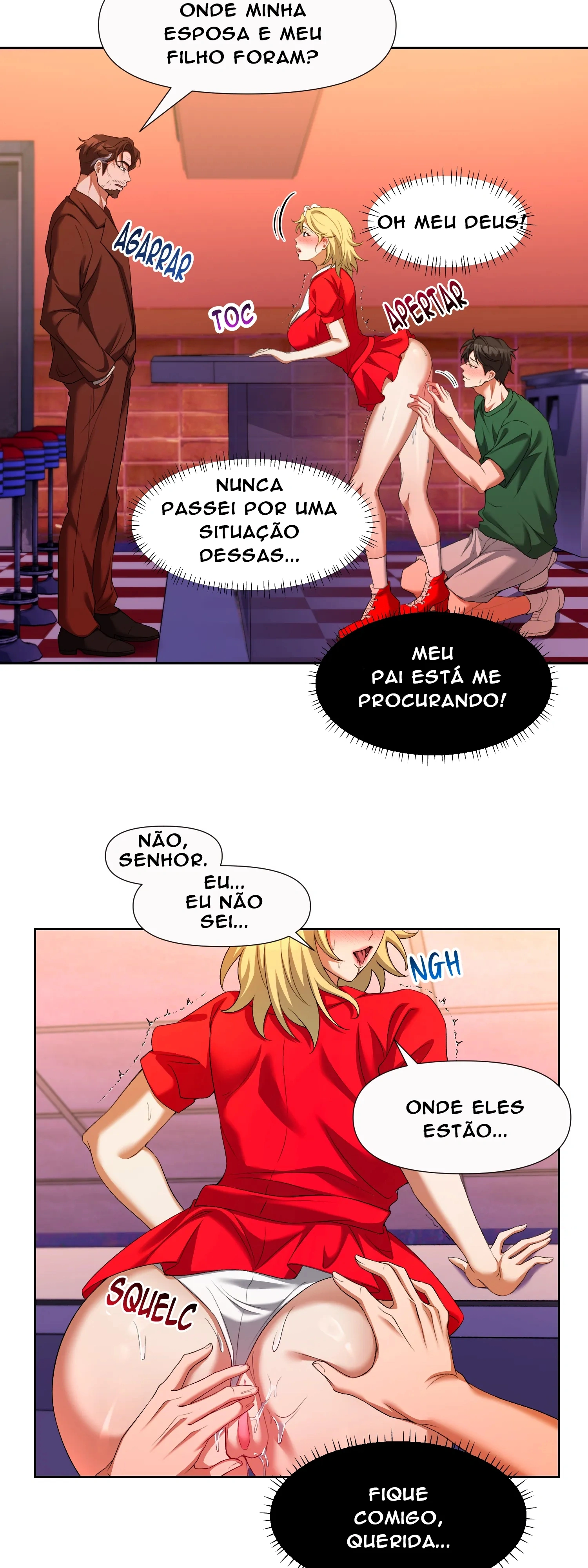 Viagem no banco de trás com minha madrasta Capítulo 7 Página 29