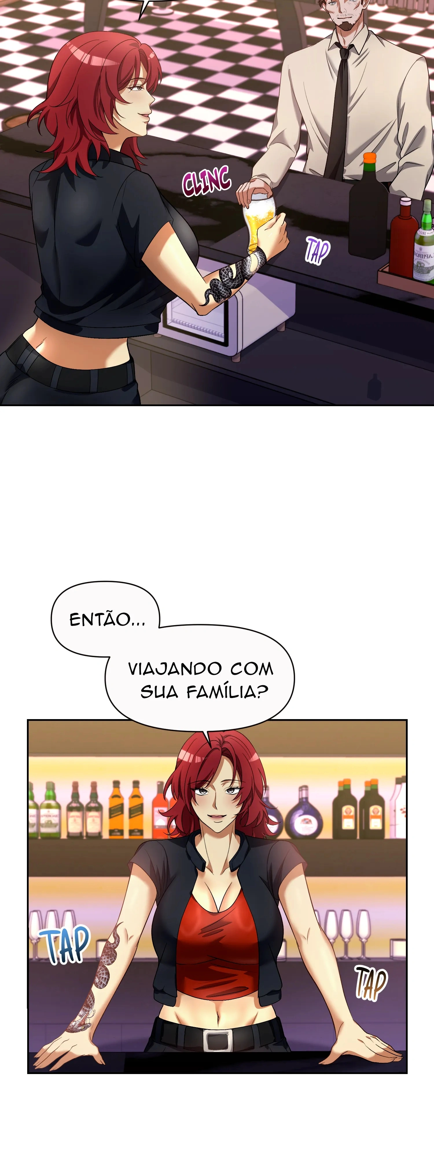 Viagem no banco de trás com minha madrasta Capítulo 8 Página 14