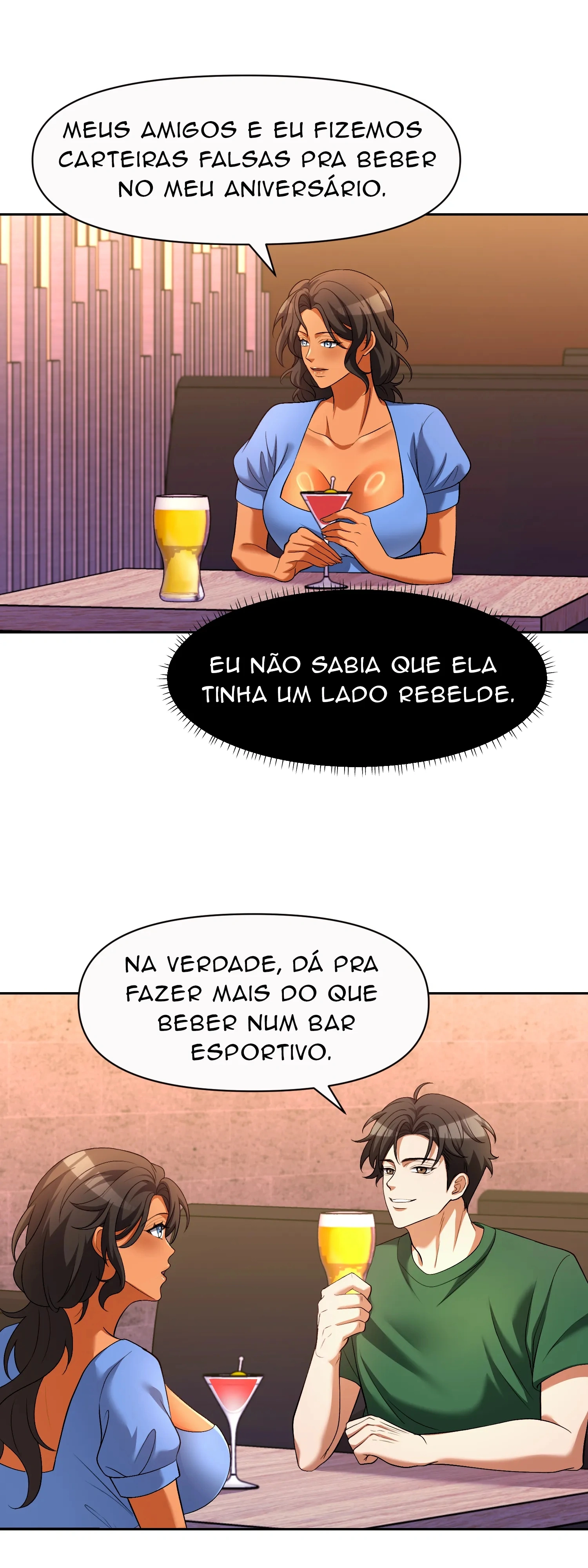 Viagem no banco de trás com minha madrasta Capítulo 8 Página 18