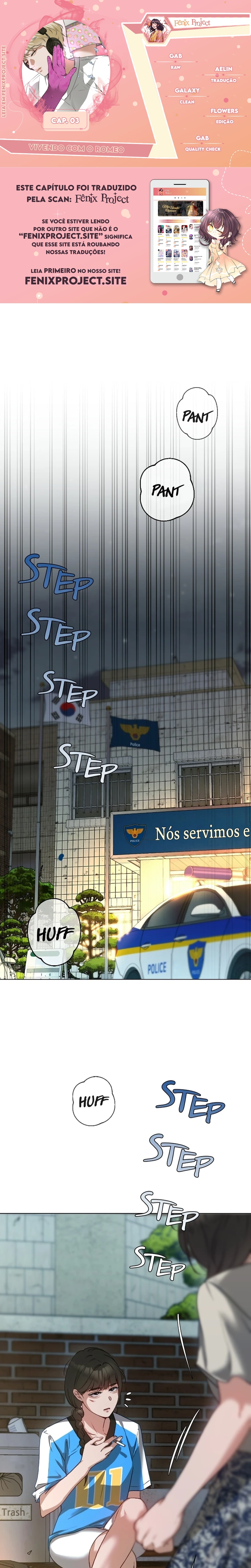 Vivendo com o Romeo Capítulo 3 Página 1