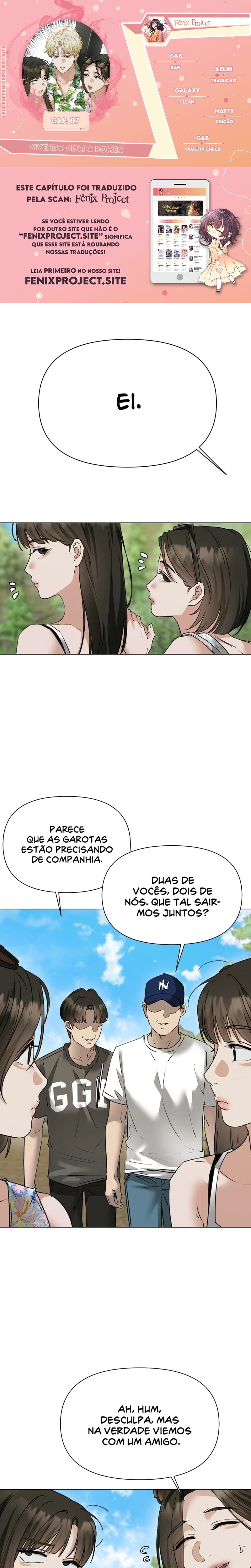 Vivendo com o Romeo Capítulo 7 Página 1