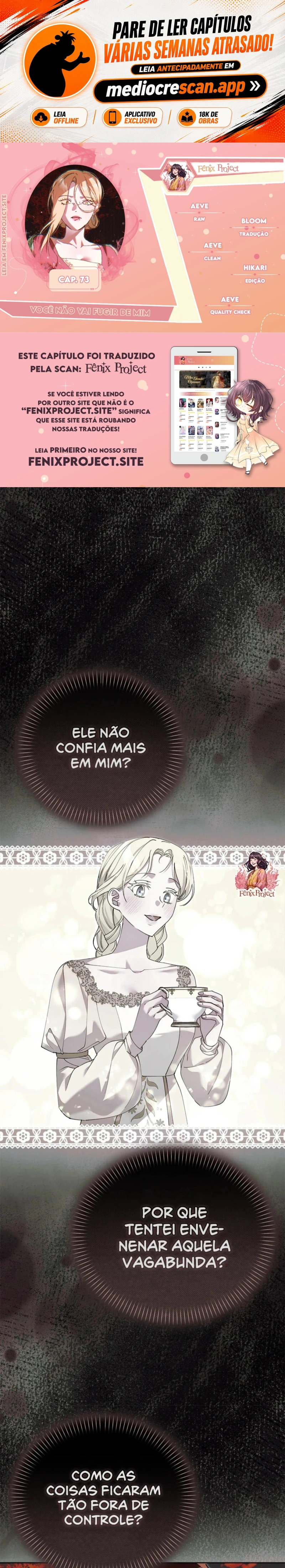 Você Não Vai Fugir de Mim Capítulo 73 Página 1