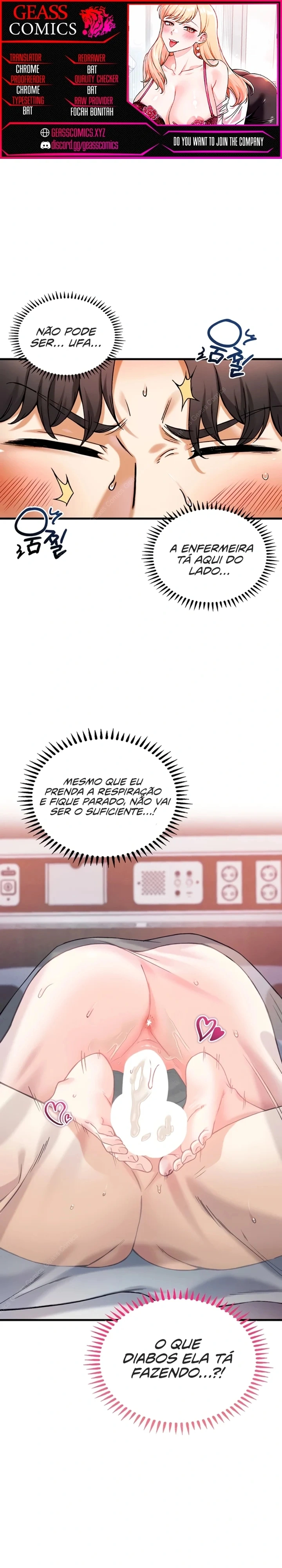 Você quer ingressar na empresa Capítulo 11 Página 1