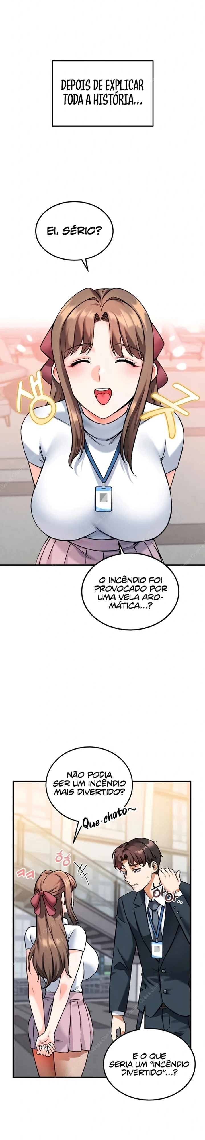Você quer ingressar na empresa Capítulo 11 Página 18