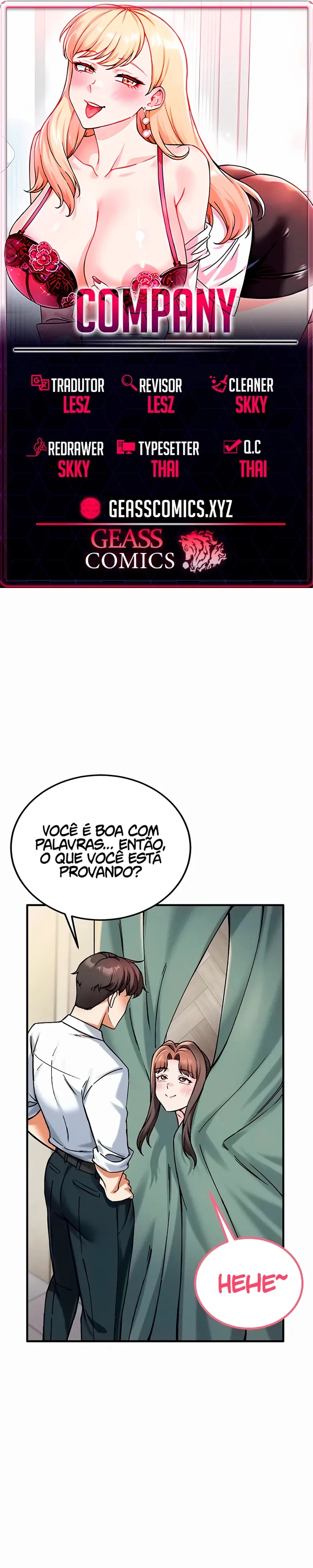 Você quer ingressar na empresa Capítulo 19 Página 1