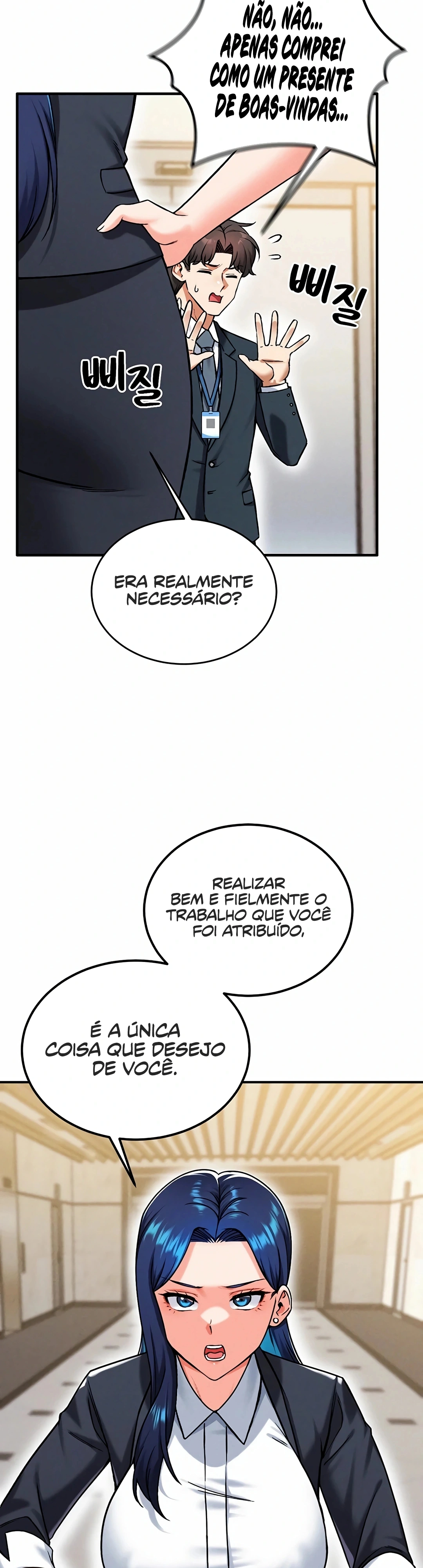 Você quer ingressar na empresa Capítulo 22 Página 24