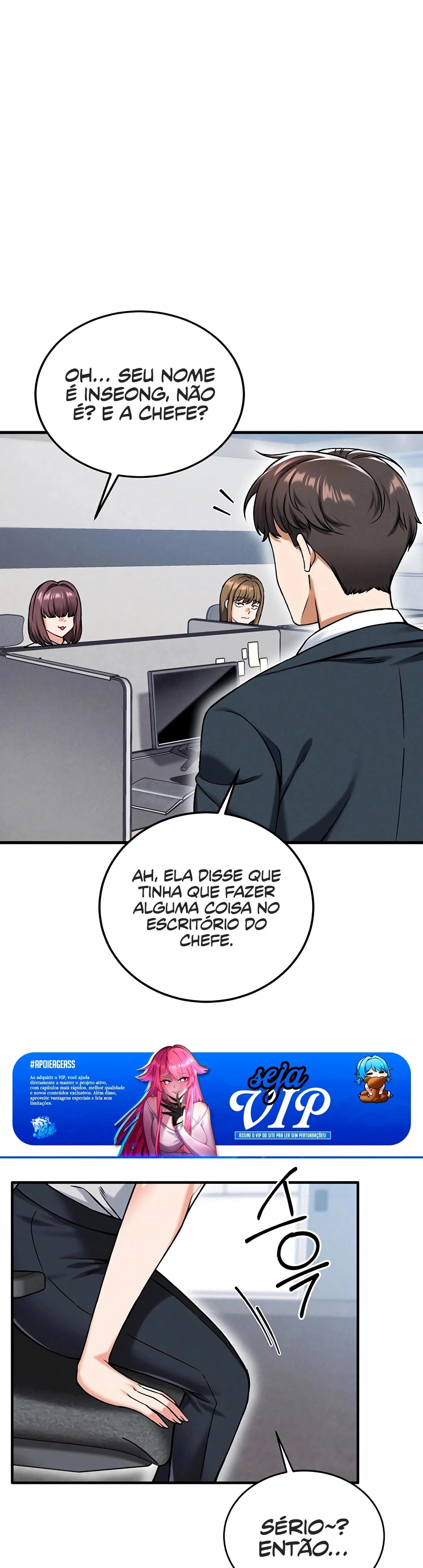 Você quer ingressar na empresa Capítulo 22 Página 27