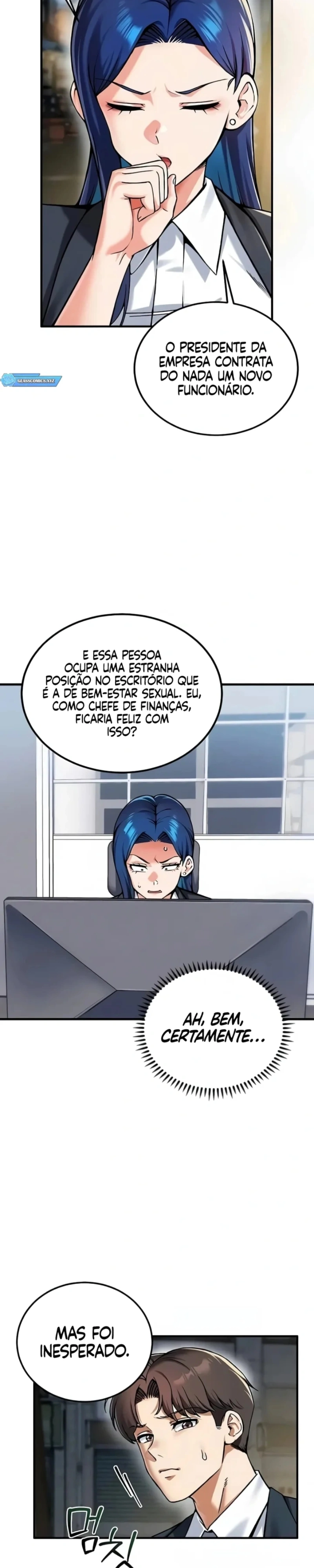 Você quer ingressar na empresa Capítulo 25 Página 31