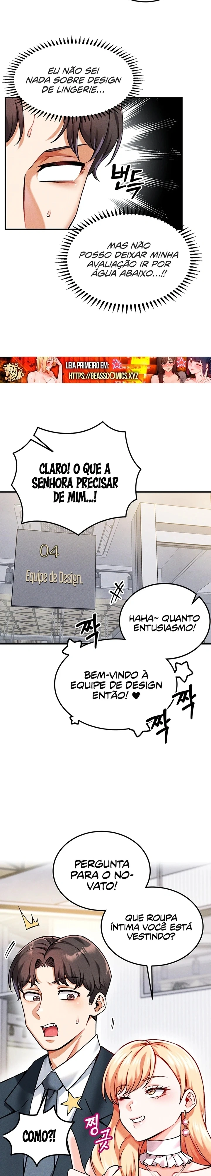 Você quer ingressar na empresa Capítulo 4 Página 11