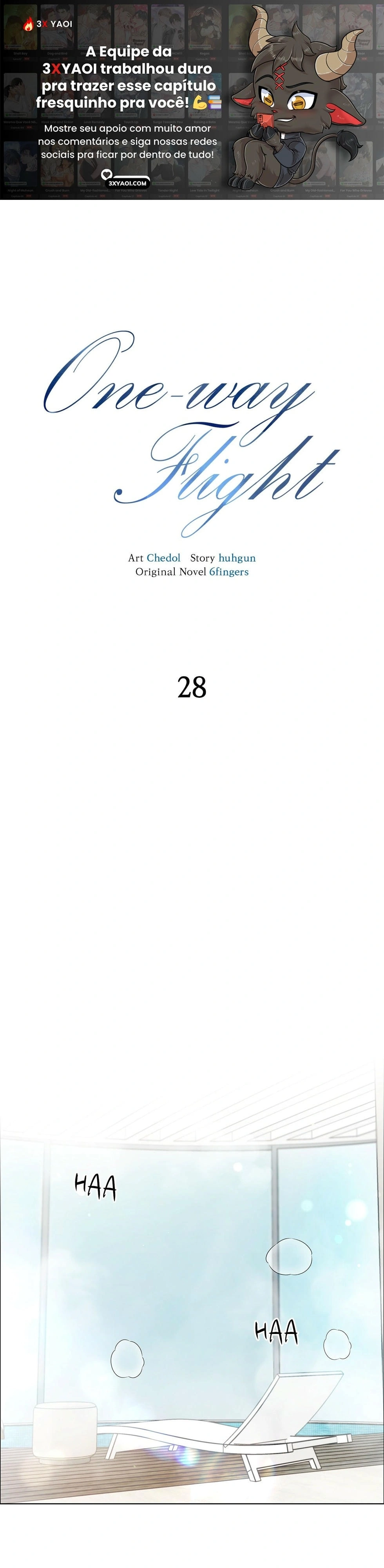 Voo só de ida Capítulo 28 Página 1