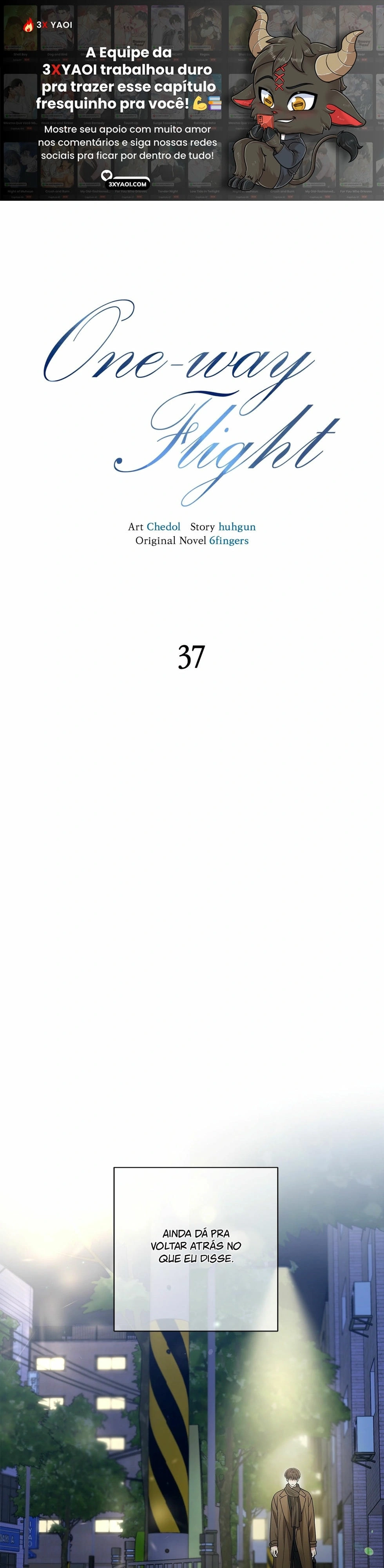 Voo só de ida Capítulo 37 Página 1