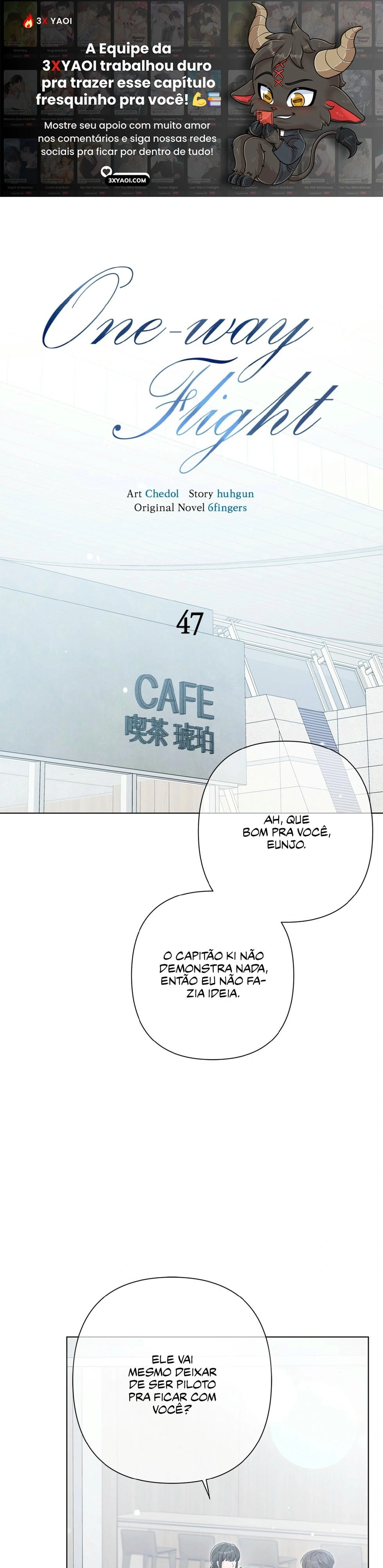 Voo só de ida Capítulo 47 Página 1