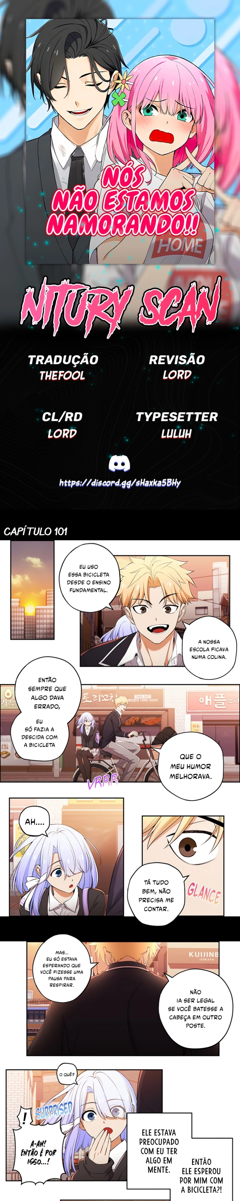 Não Estamos Namorando!! Capítulo 101 Página 1