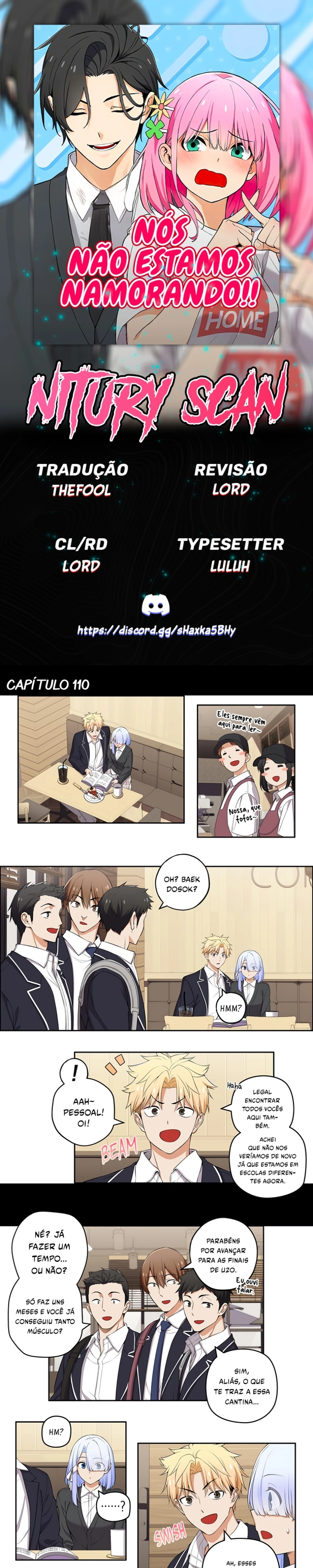 Não Estamos Namorando!! Capítulo 110 Página 1