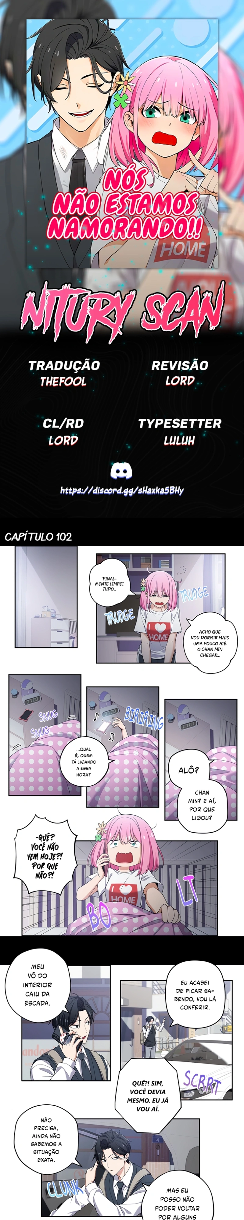 Não Estamos Namorando!! Capítulo 112 Página 1