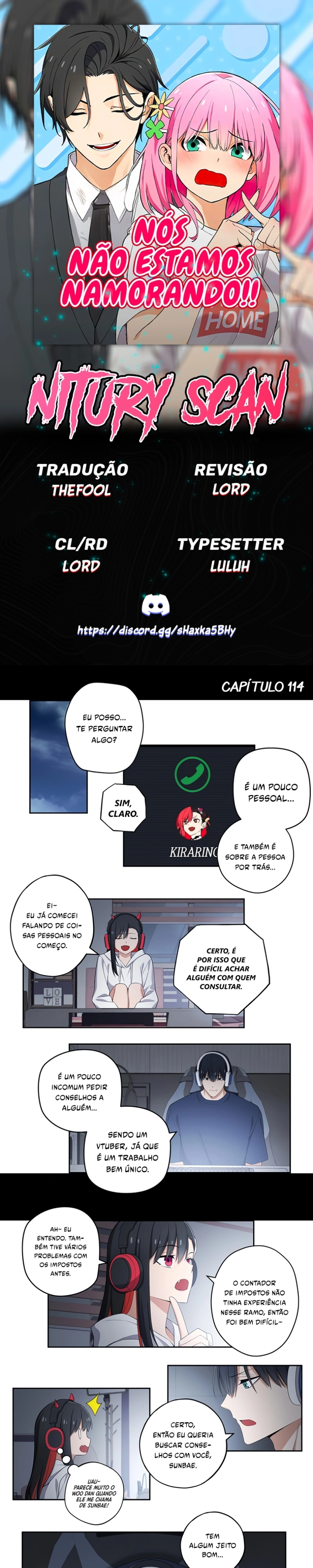 Não Estamos Namorando!! Capítulo 114 Página 1