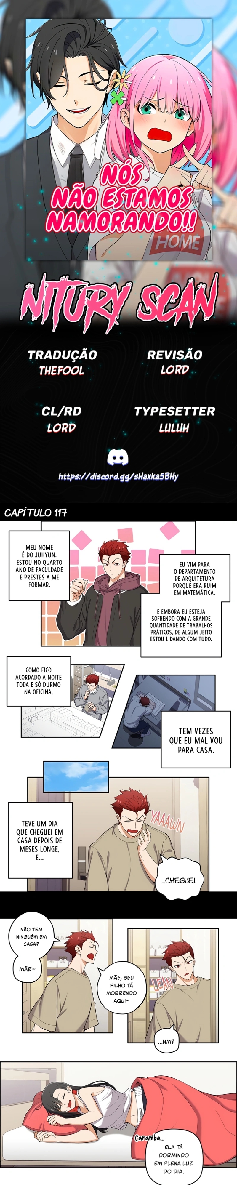 Não Estamos Namorando!! Capítulo 117 Página 1
