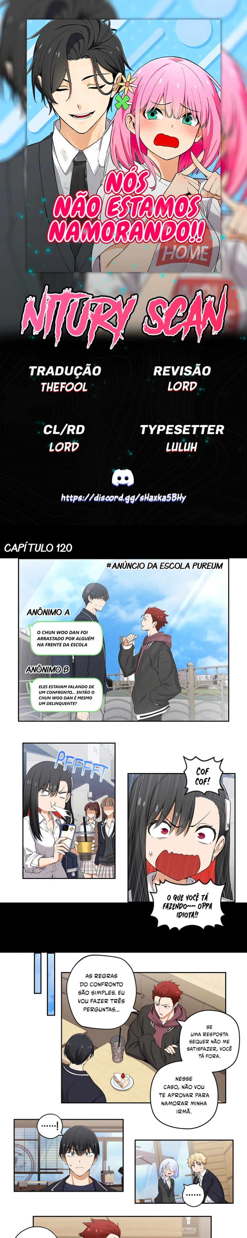 Não Estamos Namorando!! Capítulo 120 Página 1