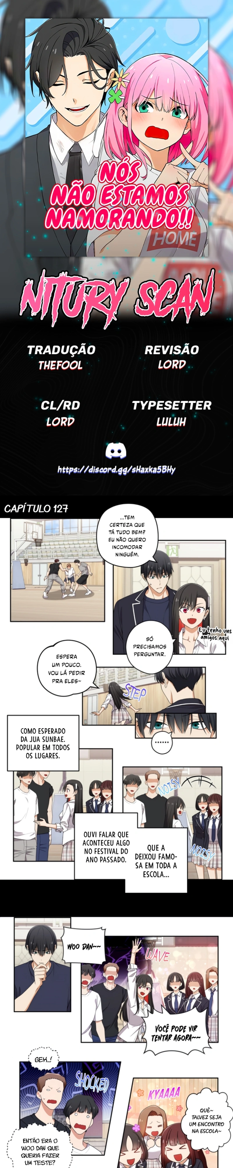Não Estamos Namorando!! Capítulo 127 Página 1