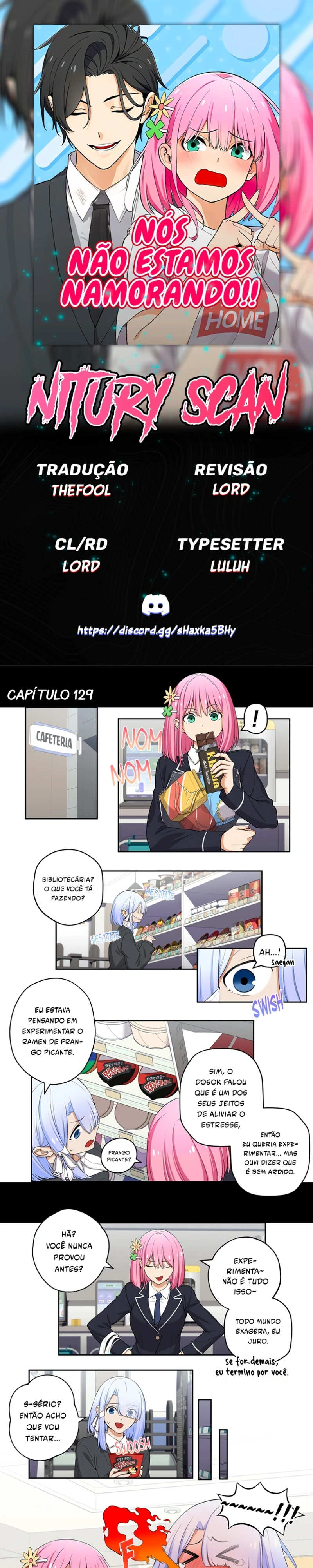 Não Estamos Namorando!! Capítulo 129 Página 1