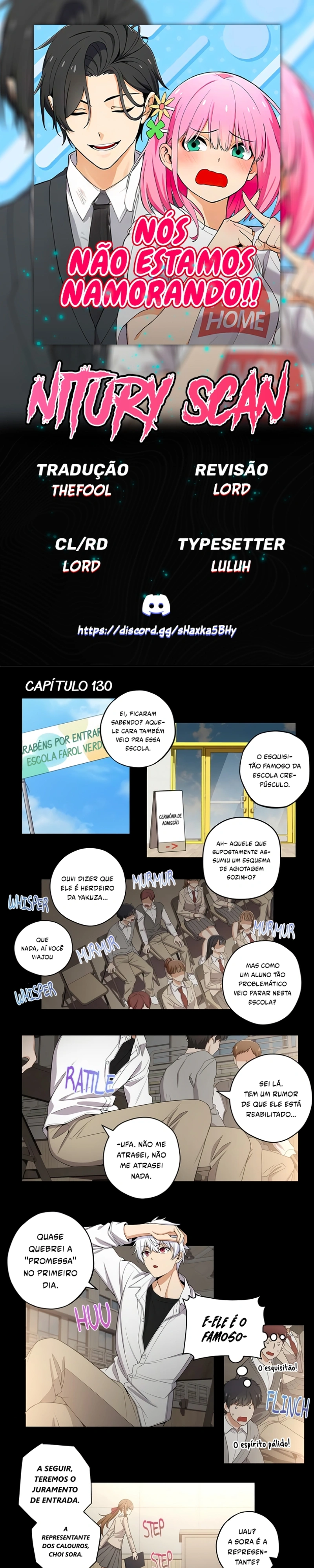 Não Estamos Namorando!! Capítulo 130 Página 1