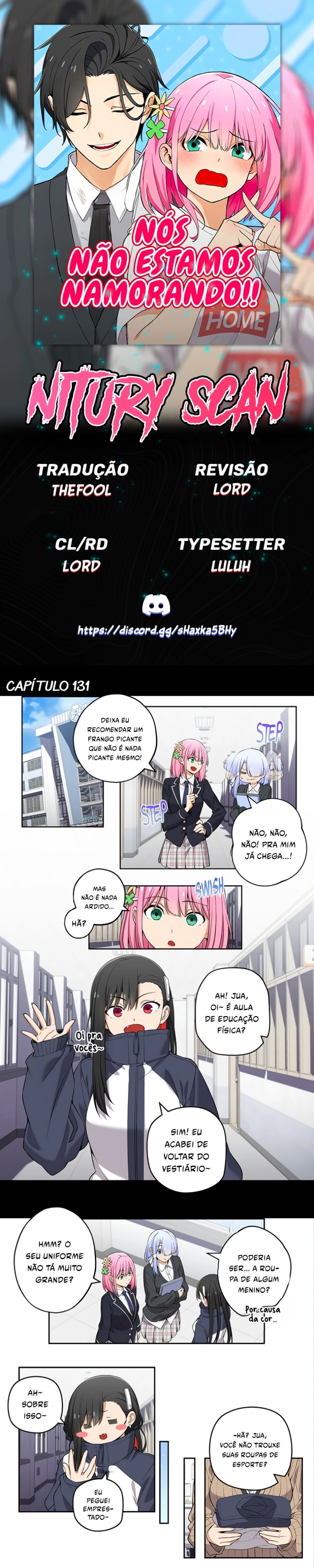 Não Estamos Namorando!! Capítulo 131 Página 1