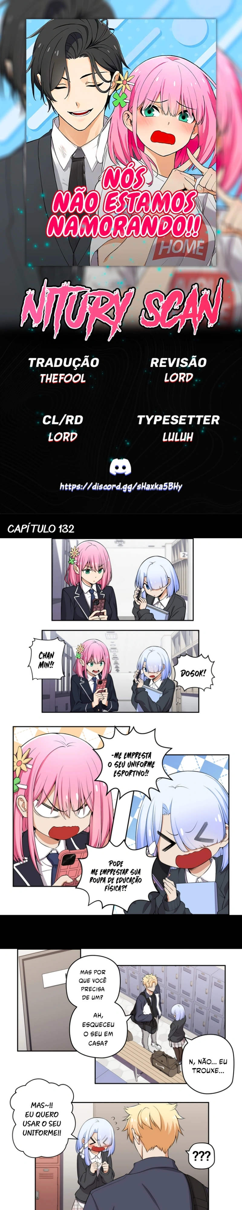 Não Estamos Namorando!! Capítulo 132 Página 1