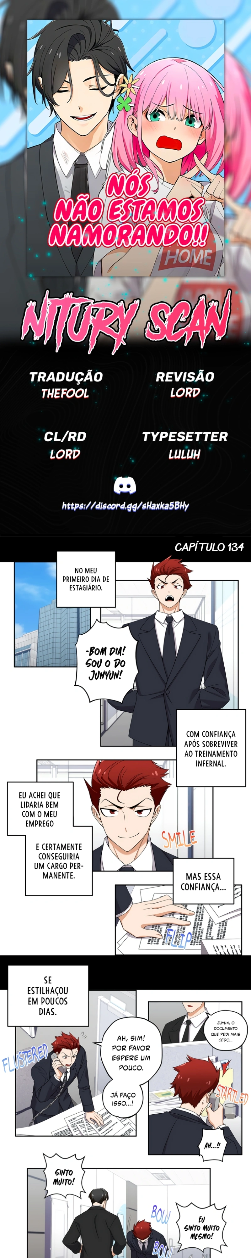 Não Estamos Namorando!! Capítulo 134 Página 1