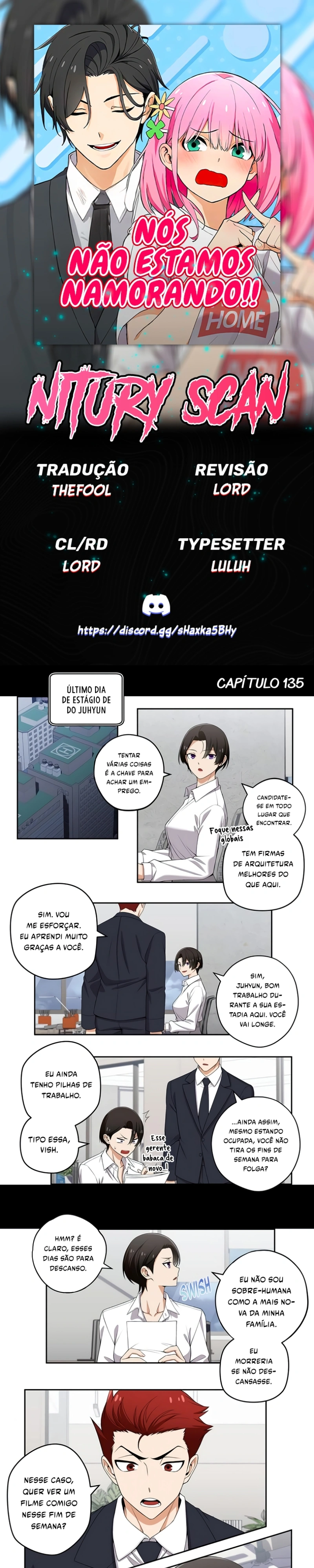 Não Estamos Namorando!! Capítulo 135 Página 1