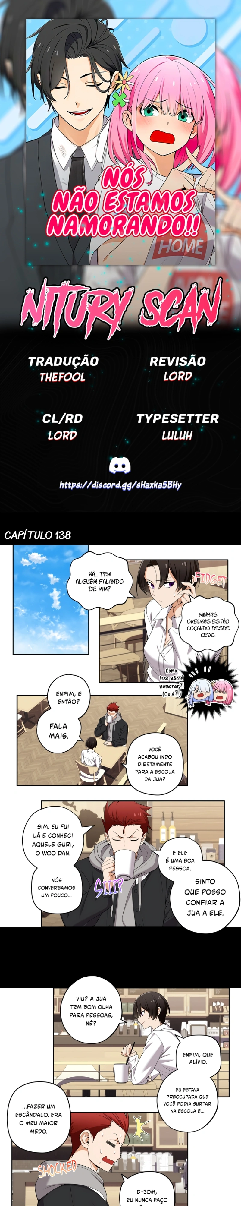Não Estamos Namorando!! Capítulo 138 Página 1