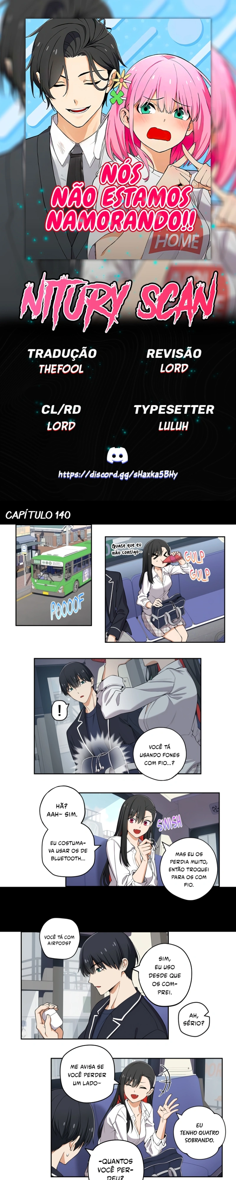 Não Estamos Namorando!! Capítulo 140 Página 1