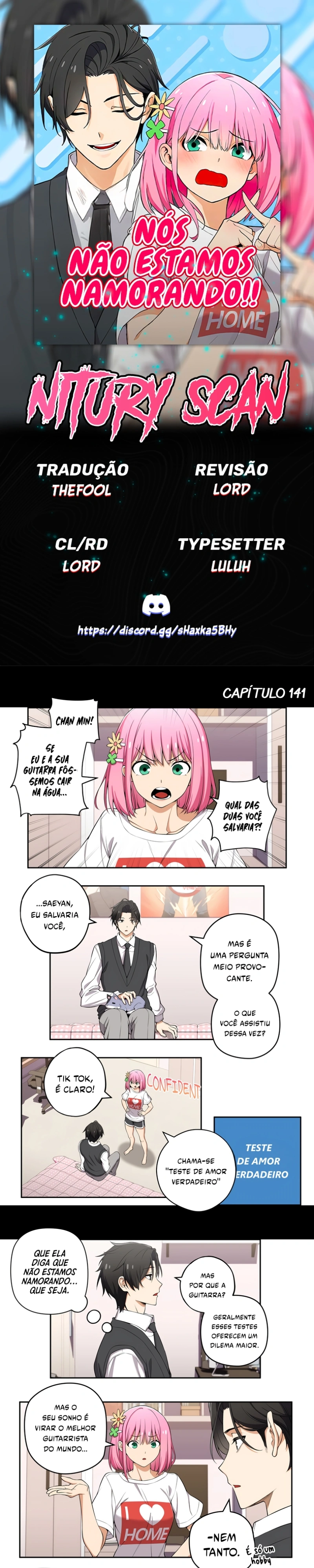 Não Estamos Namorando!! Capítulo 141 Página 1