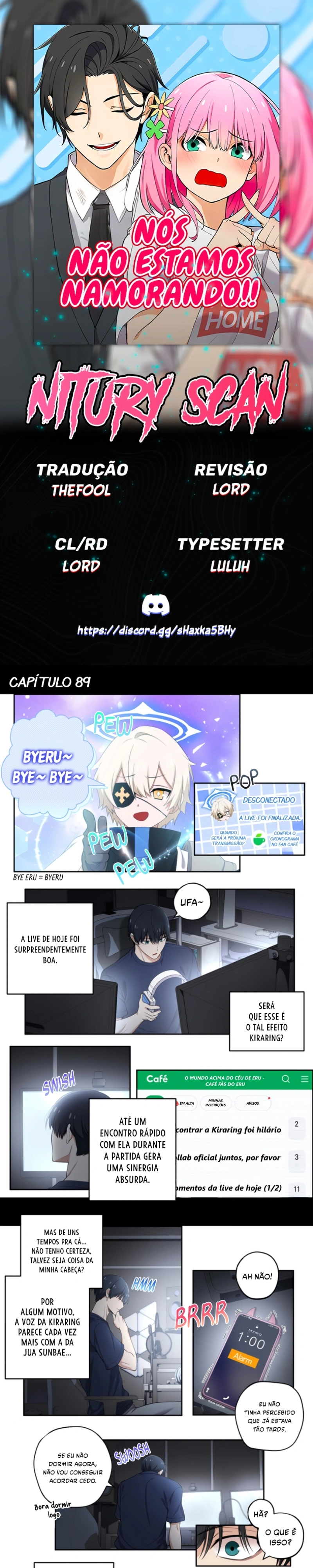 Não Estamos Namorando!! Capítulo 89 Página 1