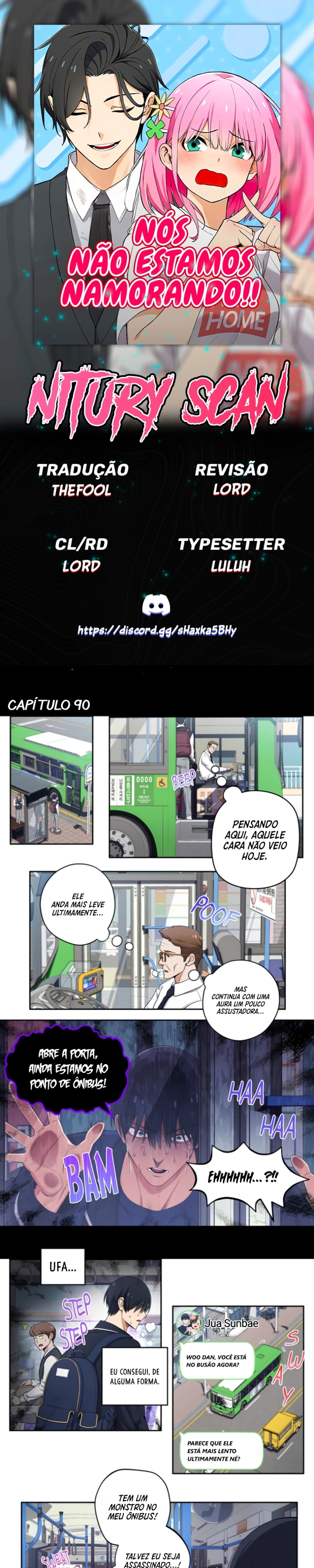 Não Estamos Namorando!! Capítulo 90 Página 1