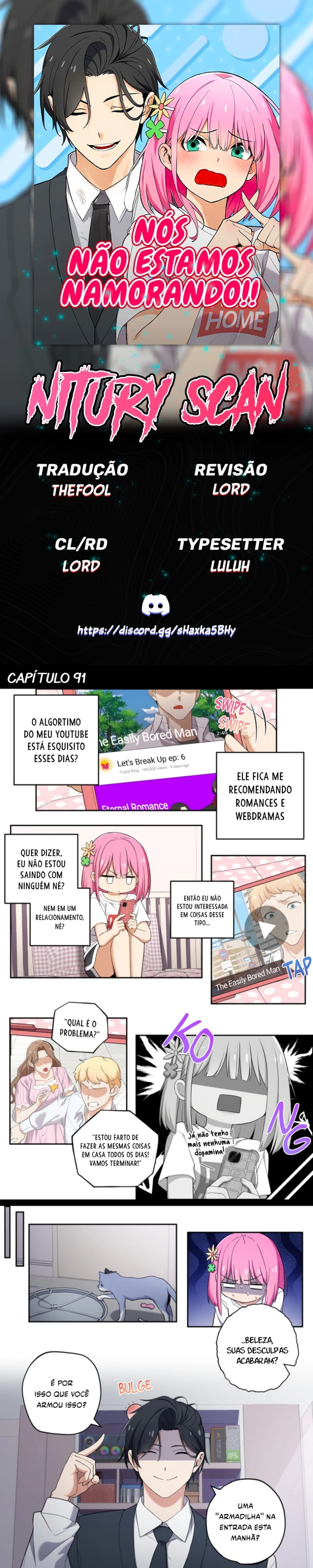 Não Estamos Namorando!! Capítulo 91 Página 1