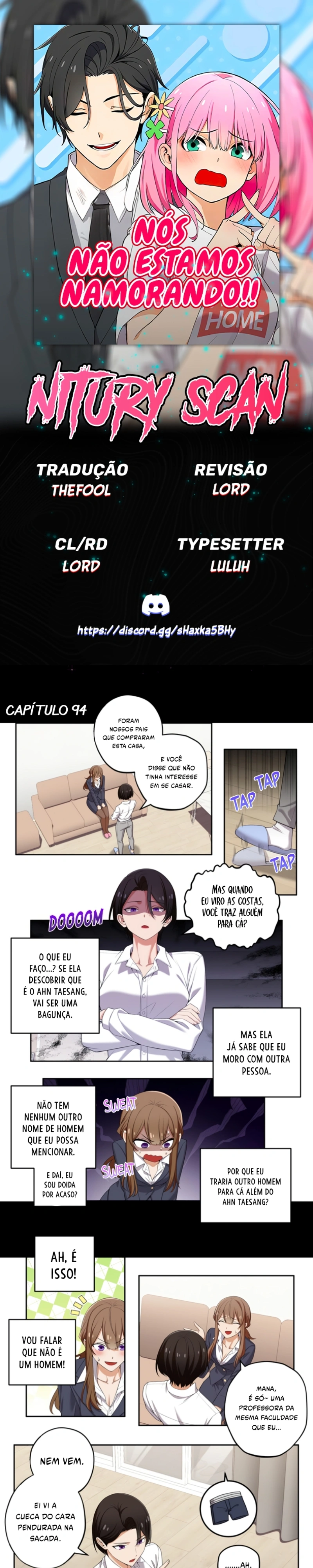 Não Estamos Namorando!! Capítulo 94 Página 1