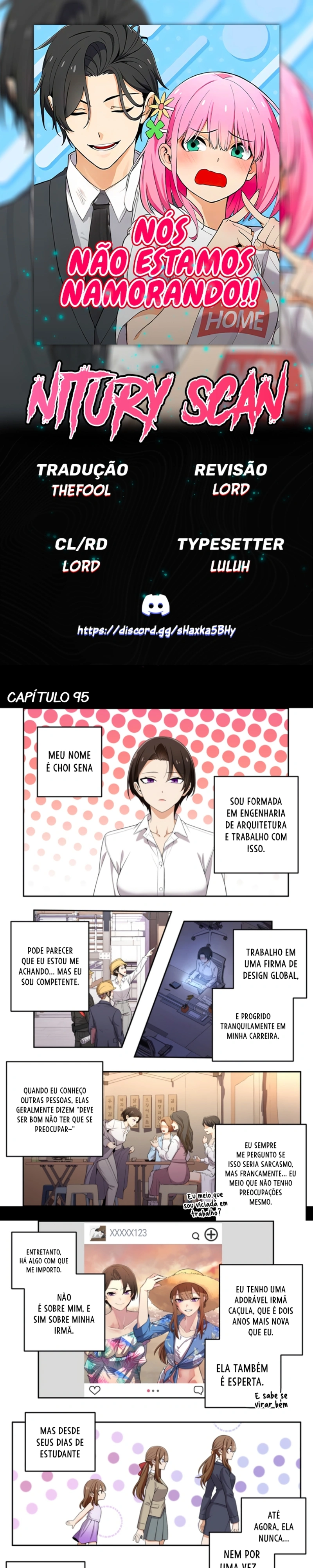 Não Estamos Namorando!! Capítulo 95 Página 1