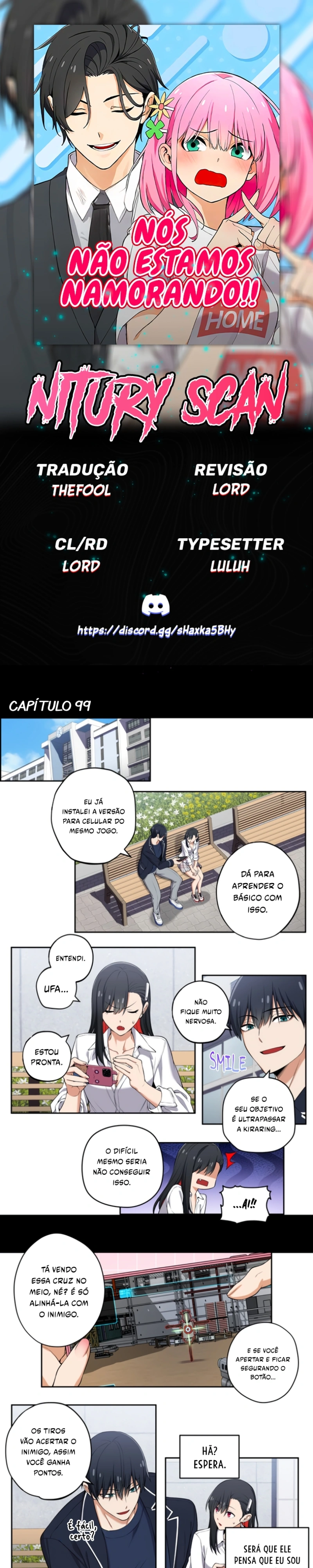 Não Estamos Namorando!! Capítulo 99 Página 1