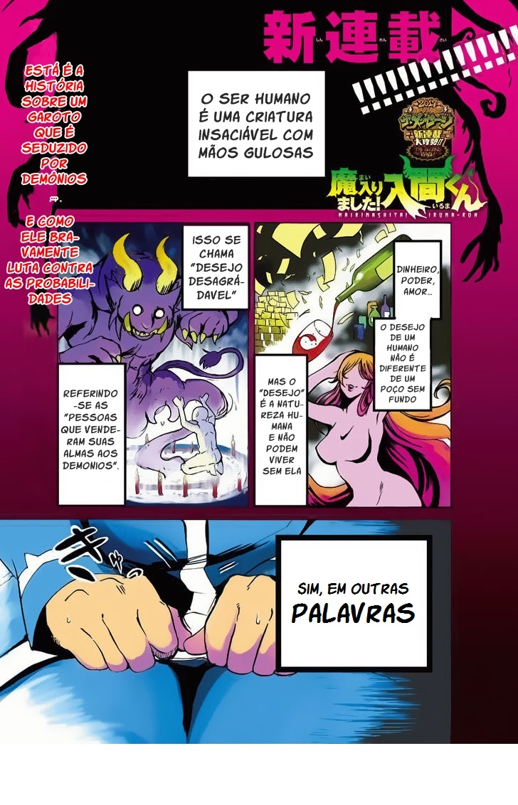 Welcome to Demon School! Iruma-kun Capítulo 1 Página 2