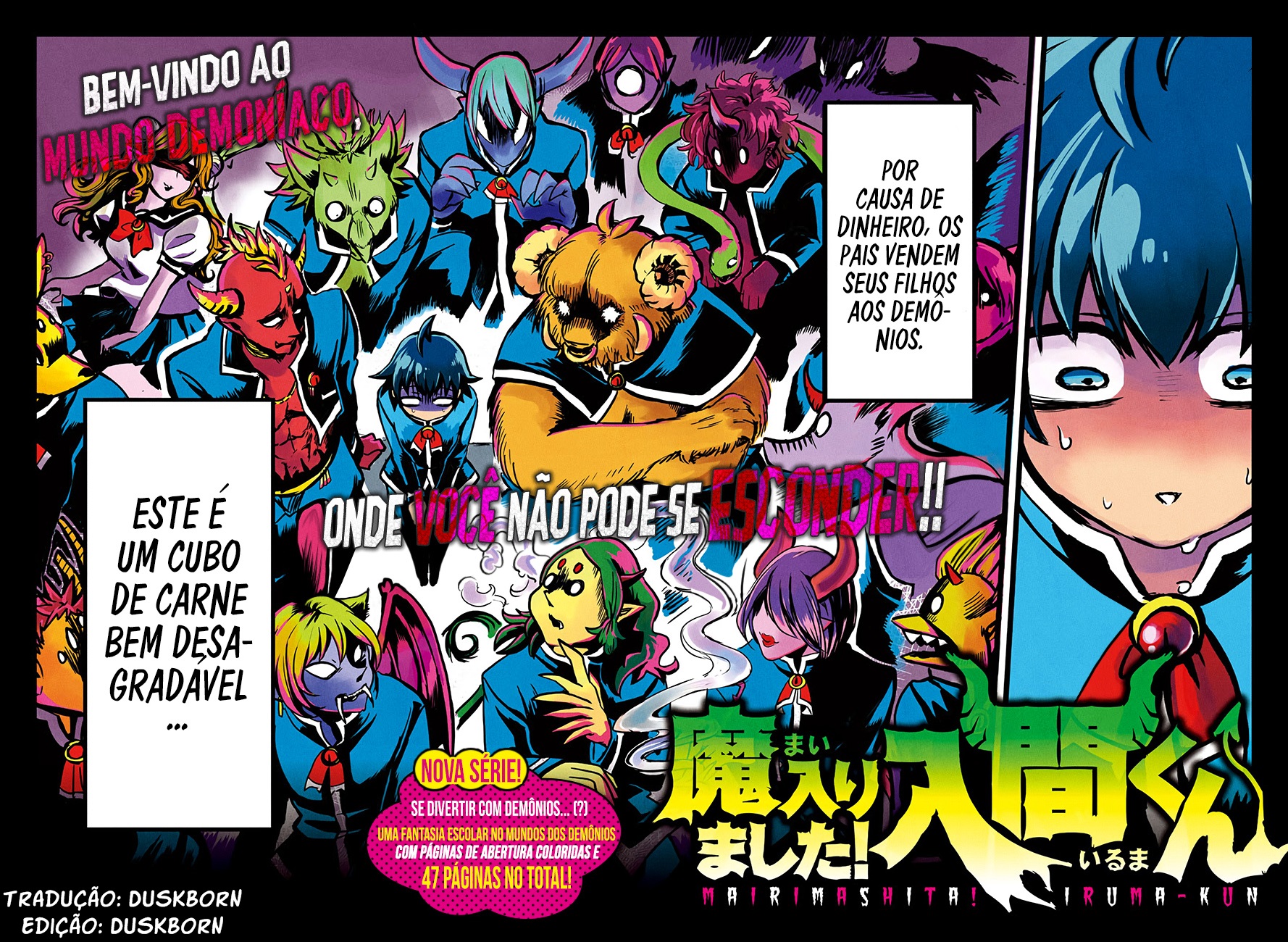 Welcome to Demon School! Iruma-kun Capítulo 1 Página 3