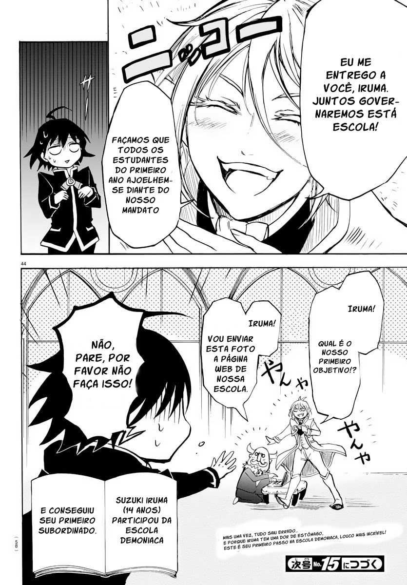 Welcome to Demon School! Iruma-kun Capítulo 1 Página 44