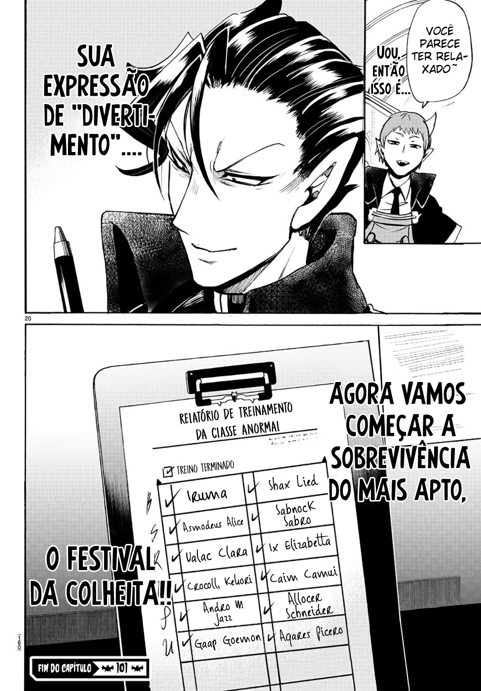 Welcome to Demon School! Iruma-kun Capítulo 101 Página 19