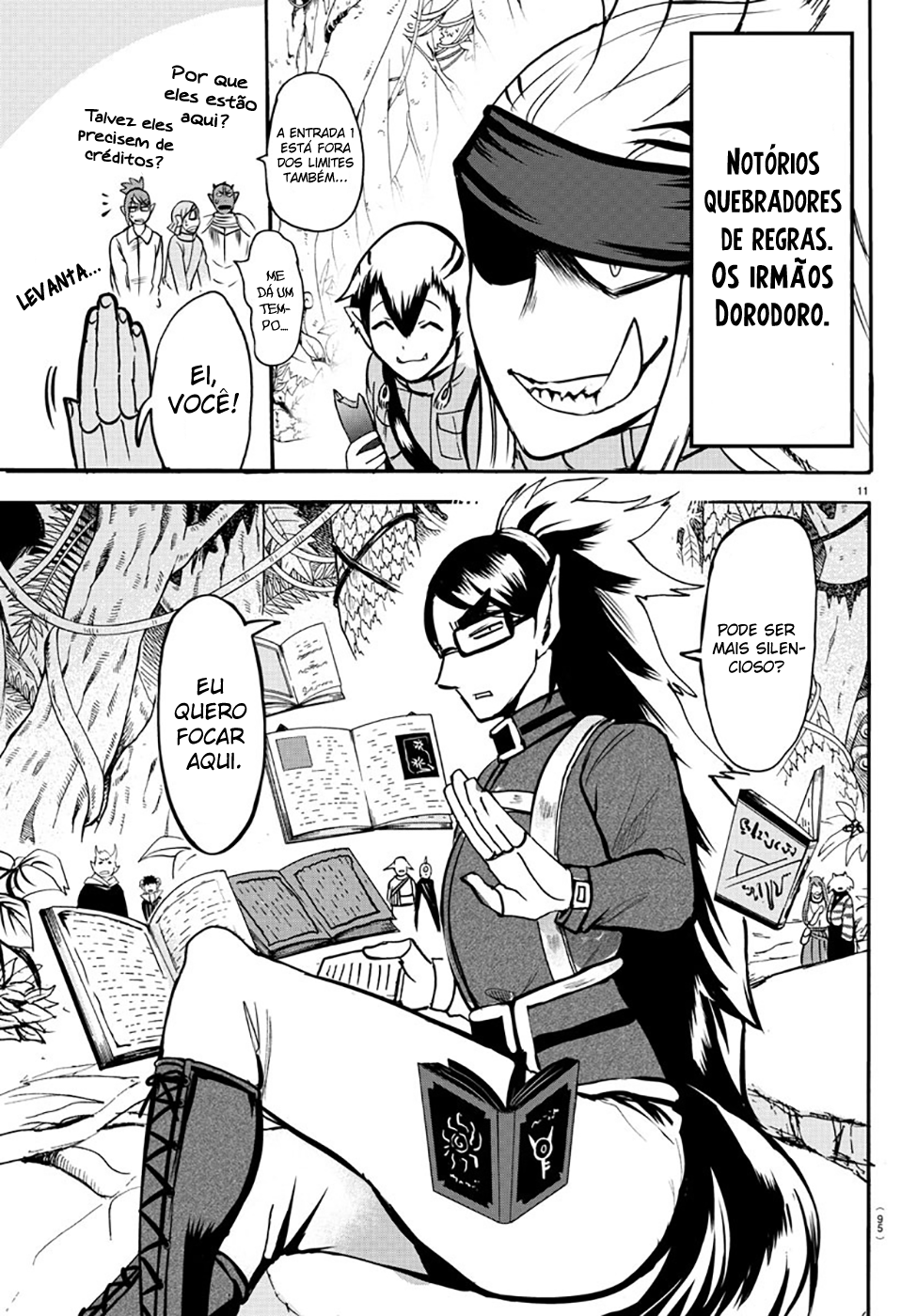 Welcome to Demon School! Iruma-kun Capítulo 102 Página 10