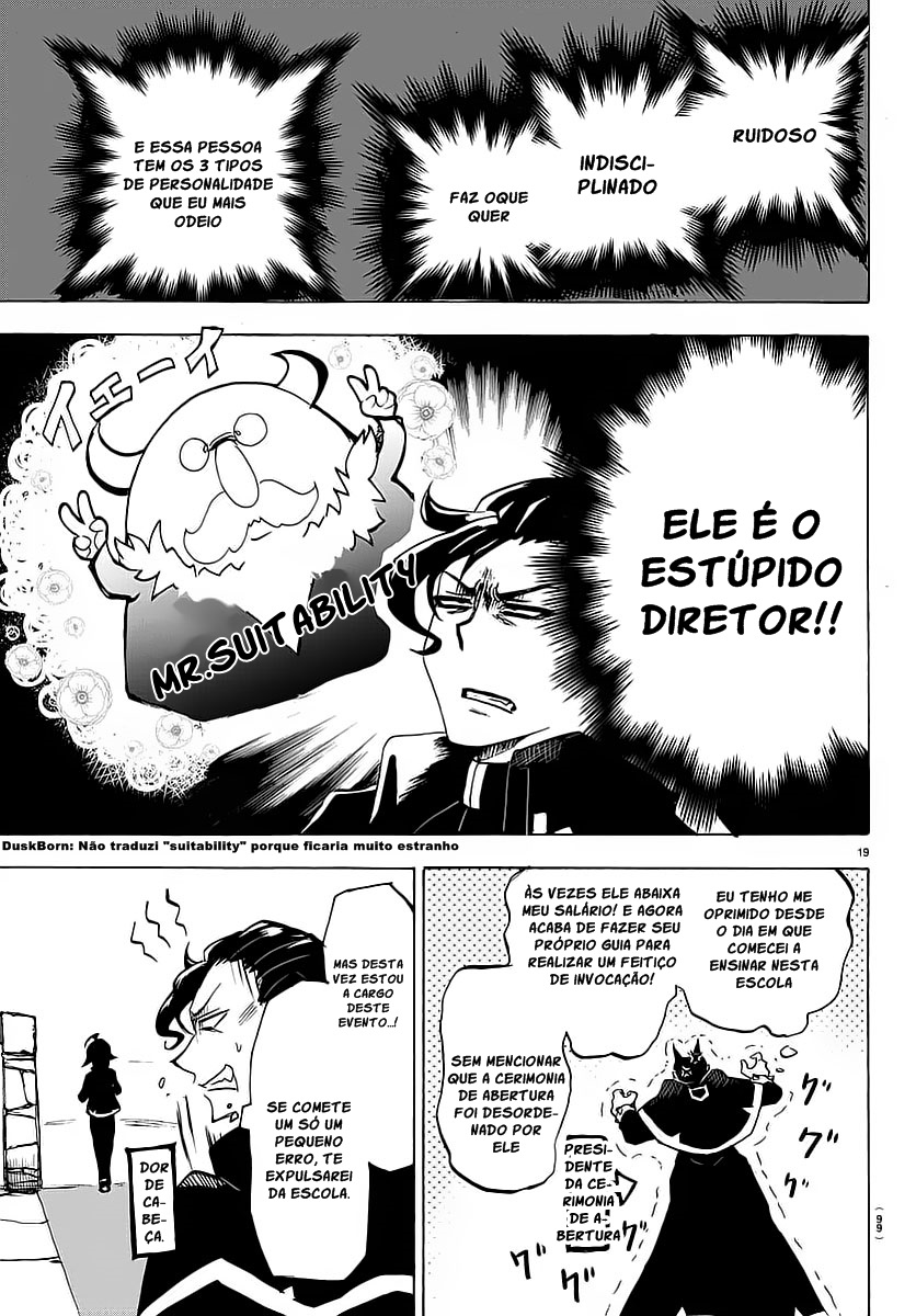 Welcome to Demon School! Iruma-kun Capítulo 2 Página 19