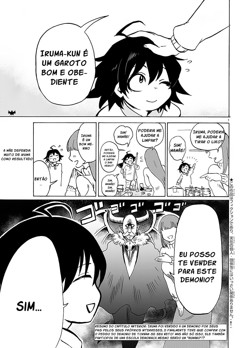 Welcome to Demon School! Iruma-kun Capítulo 2 Página 2