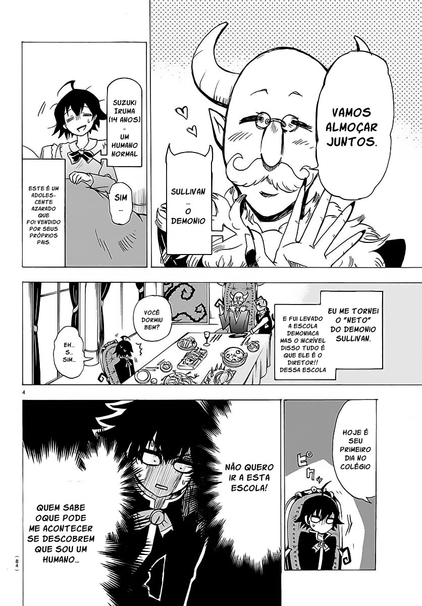 Welcome to Demon School! Iruma-kun Capítulo 2 Página 4